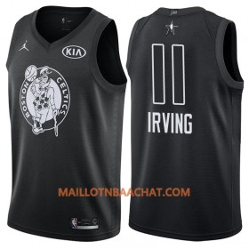 Maillot NBA Boston Celtics Kyrie Irving 11 2018 All-Star Jordan Brand Noir Swingman - Homme